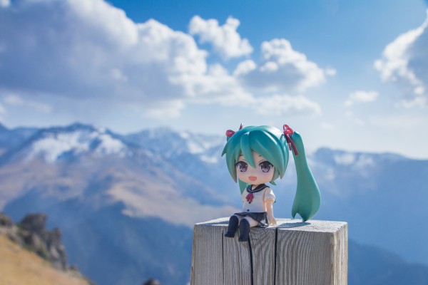 粘土人 #381-a VOCALOID 初音未来 水手服