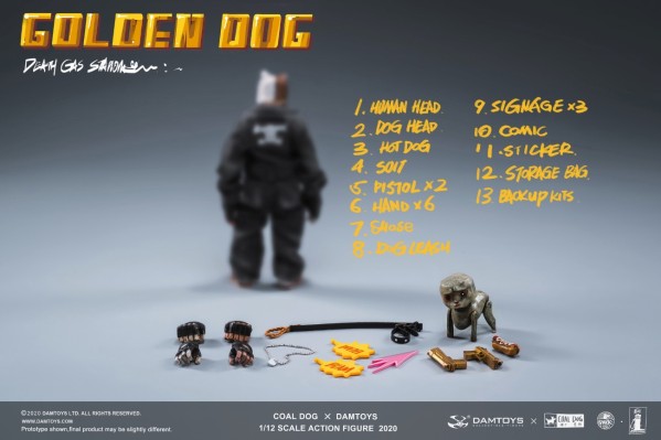 PES022 亡命加油站系列 狗头金GOLDEN DOG