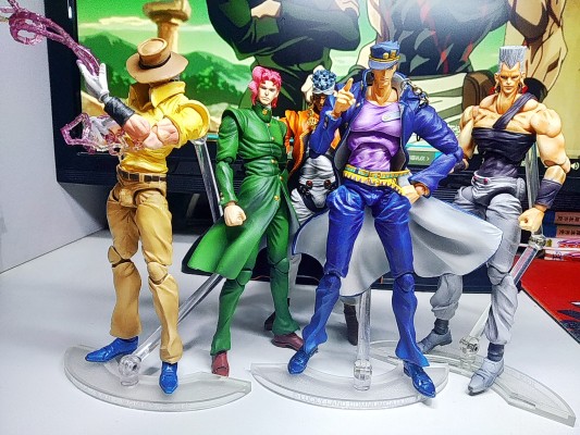 超像可动 JOJO的奇妙冒险 星尘斗士 花京院典明