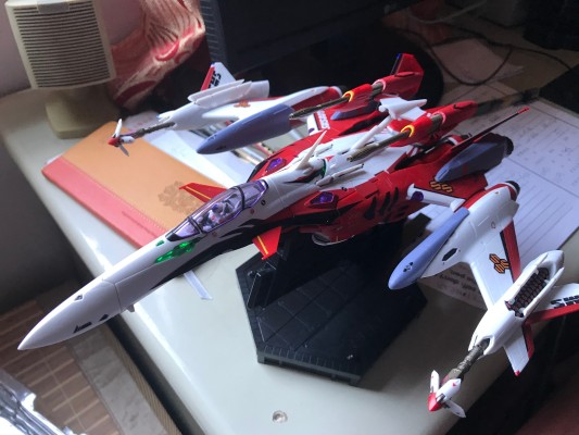 DX 超合金 剧场版 超时空要塞F 恋离飞翼 YF-29 杜兰朵女武神 全装备套装