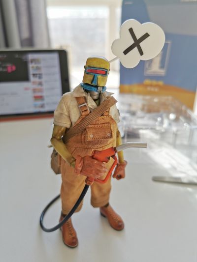 PES021 亡命加油站系列 铁头老骨OLDBONE