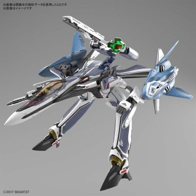 剧场版 超时空要塞Δ/Delta 激情的女武神 VF-31F齐格飞/利刃・魔龙装备(疾风・英麦曼乘搭机)