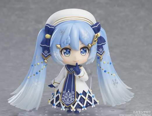 粘土人#1539 VOCALOID 初音未来 雪未来 Glowing Snow