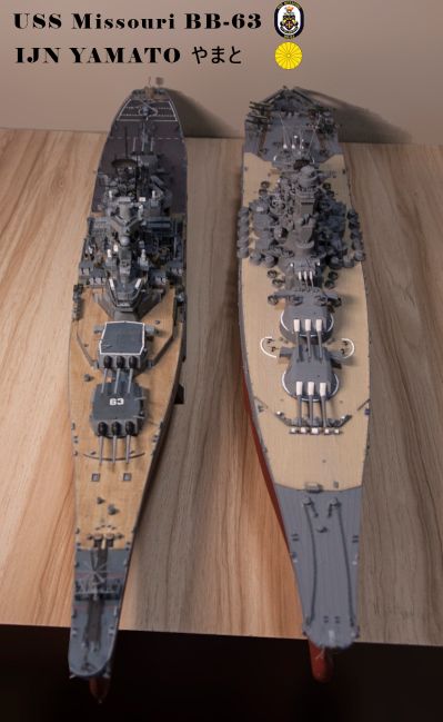 78029 1/350 美国海军 BB-63 密苏里号战列舰 1991年样式