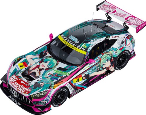 GOOD SMILE Racing 痛车 1/18 初音未來 AMG 2020 SUPER GT Okayama Test ver. GSC線上限定版
