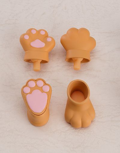 粘土人Doll 动物手掌零件套装（棕色）