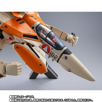 DX 超合金 超时空要塞 VF-1D 瓦尔基里 与 风叶赛艇