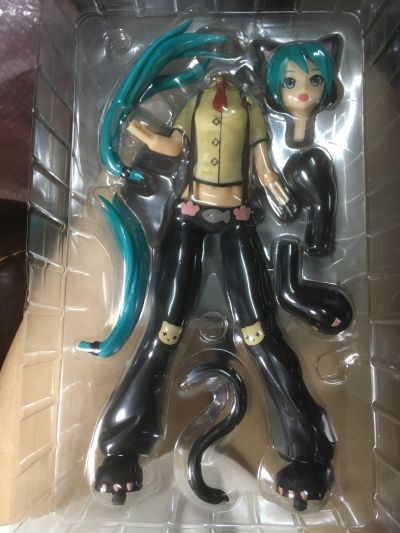 初音未来 歌姬计划街机版 未来之声 超级奖品人偶 “初音未来-小猫咪”
