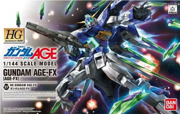 HGAGE#27 1/144 机动战士高达AGE AGE-FX 高达AGE-FX
