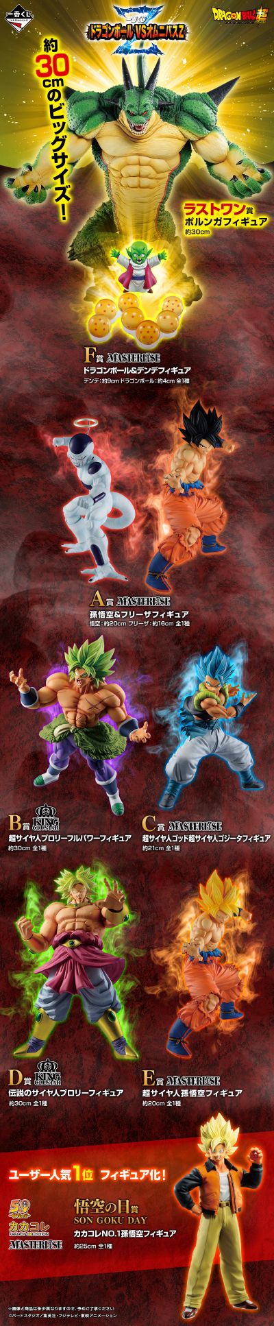 一番赏 龙珠Z SON GOKU DAY カカコレNO.1 孙悟空 悟空的日赏