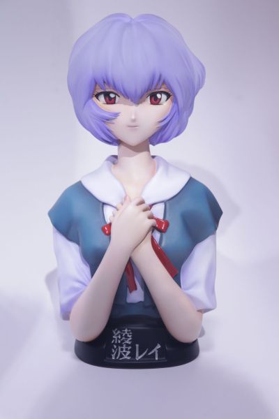 wf1996 1/2.5绫波丽胸像 抱手丽