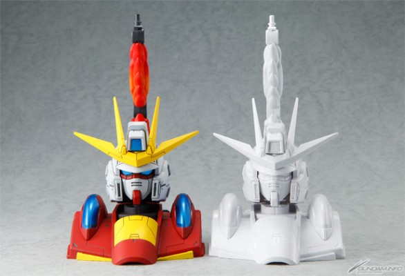 Build Burning Gundam Head Display Base 高达创战者TRY BG-011B 创制燃焰高达头部展示台