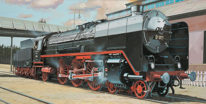 BR01型蒸汽机车 ＆ 煤水车 2'2' T30