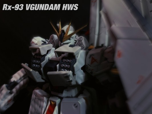 RG 机动战士高达 逆袭的夏亚 MSV  重武装型Nu高达