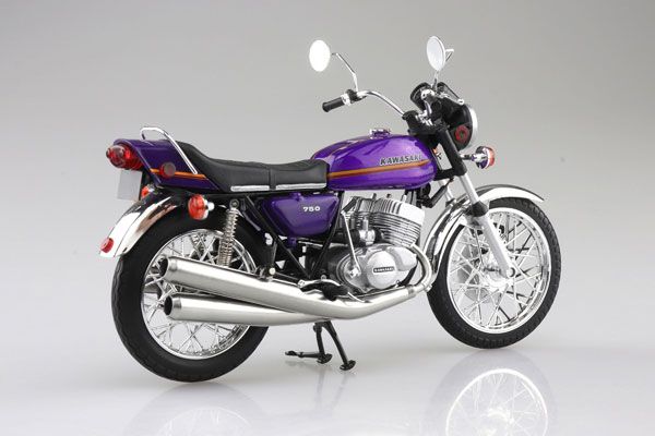 1/12 完成品摩托车 川崎 750SS MACH IV (欧洲样式) 糖果紫