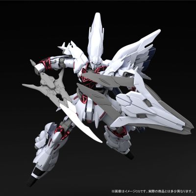 HGBF 1/144 高达创战者 战斗部落 MSN-06S[W] 纯白新安州/近战特化型新安州