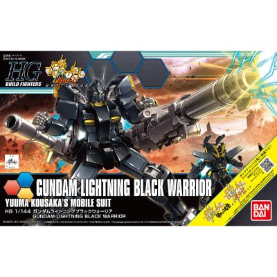 HGBF 1/144 高达创战者：战斗部落 PF-73-3BL 闪电高达 黑战士