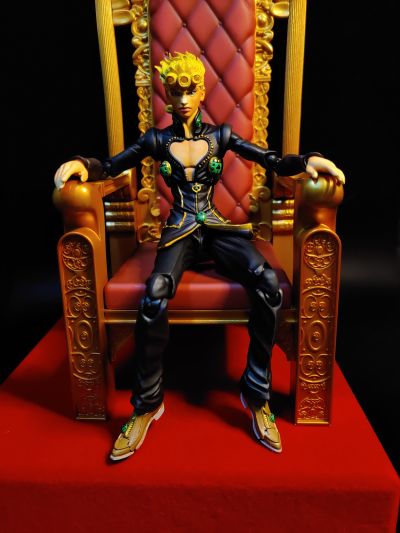 超像可动 JOJO的奇妙冒险 黄金之风 乔鲁诺・乔巴拿 黑色版