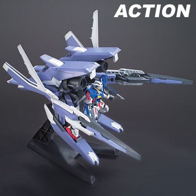 HG00#13 1/144 机动战士高达00 GNR-001E GN装甲E型 + GN-001 能天使高达 Trans-Am模式