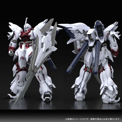 HGBF 1/144 高达创战者 战斗部落 MSN-06S[W] 纯白新安州/近战特化型新安州