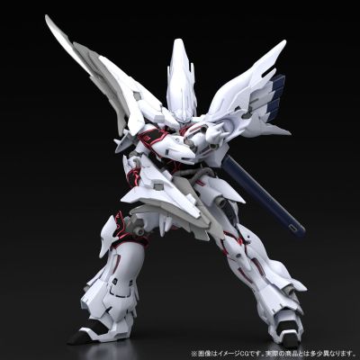 HGBF 1/144 高达创战者 战斗部落 MSN-06S[W] 纯白新安州/近战特化型新安州