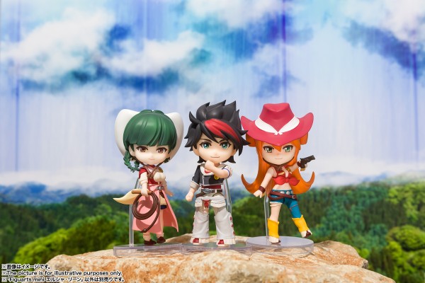 Figuarts mini 	巴克·亚罗/BACK ARROW 艾尔莎·林
