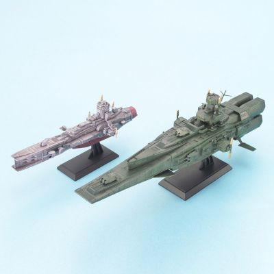 EX Model EX-23 1/1700  机动战士高达 萨拉米斯级巡洋舰 ＆ 麦哲伦级战列舰