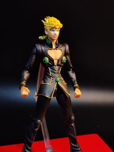 超像可动 JOJO的奇妙冒险 黄金之风 乔鲁诺・乔巴拿 黑色版