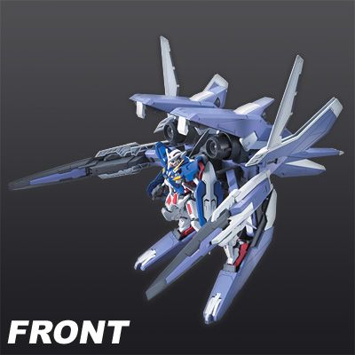 HG00#13 1/144 机动战士高达00 GNR-001E GN装甲E型 + GN-001 能天使高达 Trans-Am模式