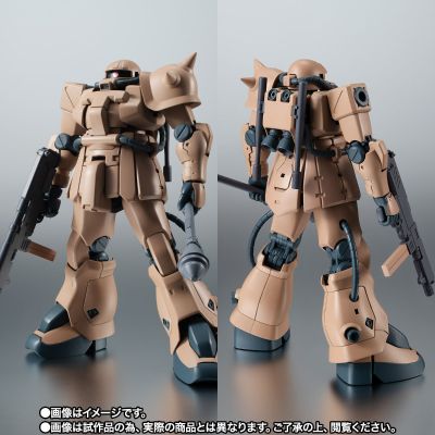 ROBOT魂＜SIDE MS＞机动战士高达0083 星辰的回忆 MS-06F2扎古II F2型 庆伯利基地规格  ver. A.N.I.M.E.