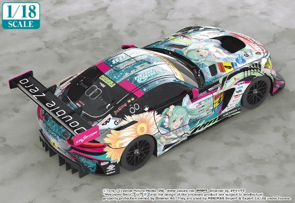 GOODSMILE 初音未来 AMG 2017 SUPER GT ver. GSC线上限定版