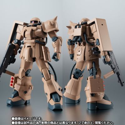 ROBOT魂＜SIDE MS＞机动战士高达0083 星辰的回忆 MS-06F2扎古II F2型 庆伯利基地规格  ver. A.N.I.M.E.