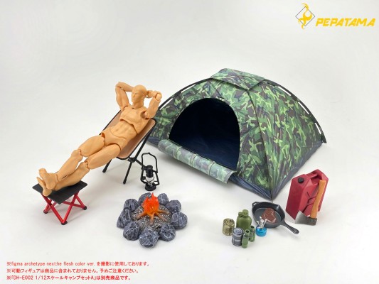M-008 1/12可动人偶使用 帐篷套装A