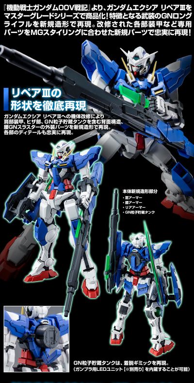 MG 1/100 能天使高达修复型III