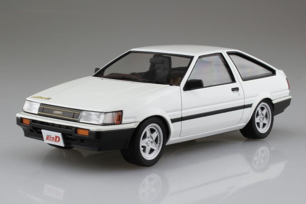 1/24 头文字D No.10 武内树 AE85 Levin