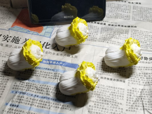 空灵阁×浪潮君物 KLG十浪潮003 大明熊猫 12.5cm 义武奋扬