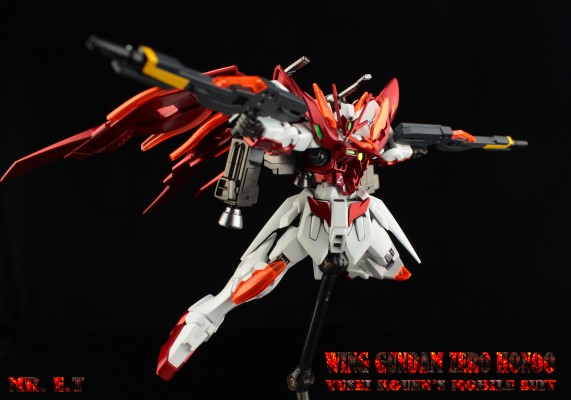 HGBF 1/144 高达创战者 焱 XXXG-00W0CV 飞翼零式高达炎