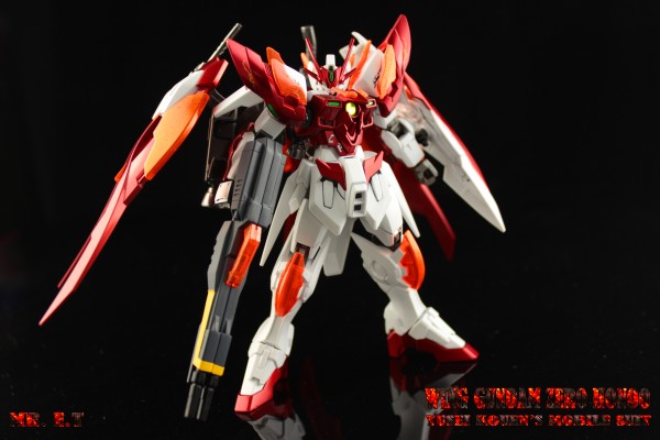 HGBF 1/144 高达创战者 焱 XXXG-00W0CV 飞翼零式高达炎