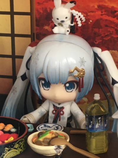 粘土人 #1329 mafumafu 家里蹲套组 | hpoi手办维基