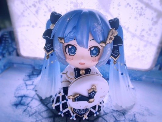 粘土人#1539 VOCALOID 初音未来 雪未来 Glowing Snow