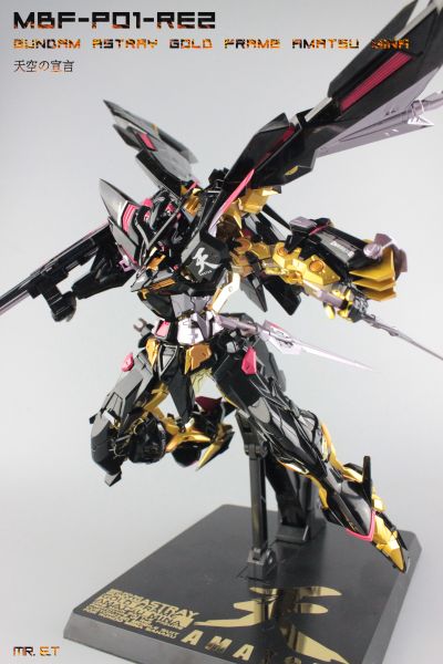 METAL BUILD 机动战士高达SEED Destiny Astray MBF-P01-Re2(AMATU) 异端高达金色机“天”蜜娜 -天空的宣言-