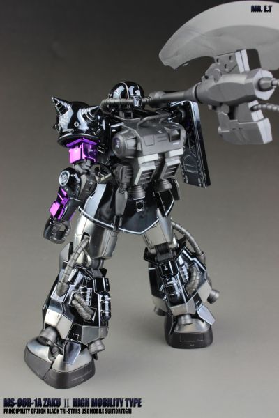 HGUC 1/144 	机动战士高达 	MS-06R-1A 高机动型扎古II 改良型 黑色三连星扎古II