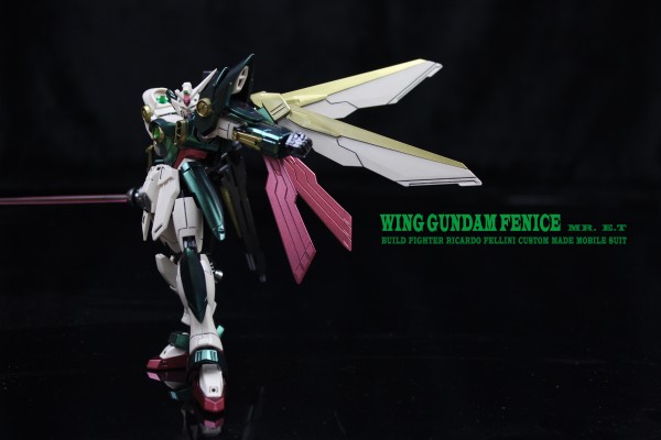 HGBC 1/144 高达创战者 XXXG-01WF 凤凰飞翼高达专用载具 流星机动艇/流星摩托车