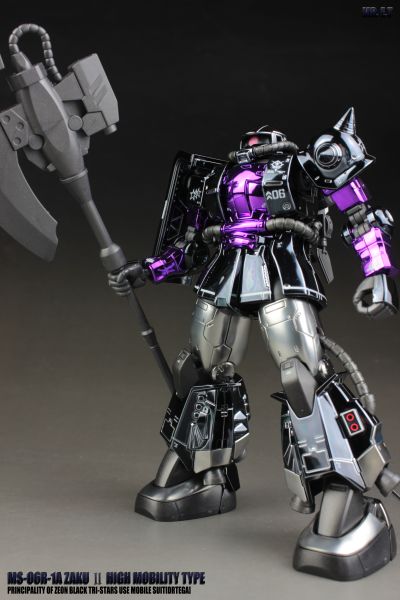 HGUC 1/144 	机动战士高达 	MS-06R-1A 高机动型扎古II 改良型 黑色三连星扎古II