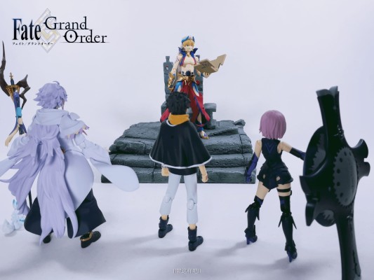 figma #EX-59 Fate/Grand Order Fate/Grand Order 绝对魔兽战线 巴比伦尼亚 藤丸立香&芙芙