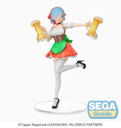 超级景品 Re：从零开始的异世界生活 雷姆 啤酒节造型