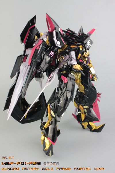 METAL BUILD 机动战士高达SEED Destiny Astray MBF-P01-Re2(AMATU) 异端高达金色机“天”蜜娜 -天空的宣言-