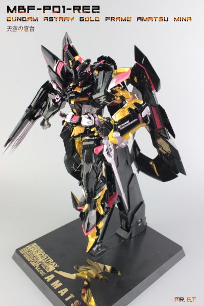 METAL BUILD 机动战士高达SEED Destiny Astray MBF-P01-Re2(AMATU) 异端高达金色机“天”蜜娜 -天空的宣言-