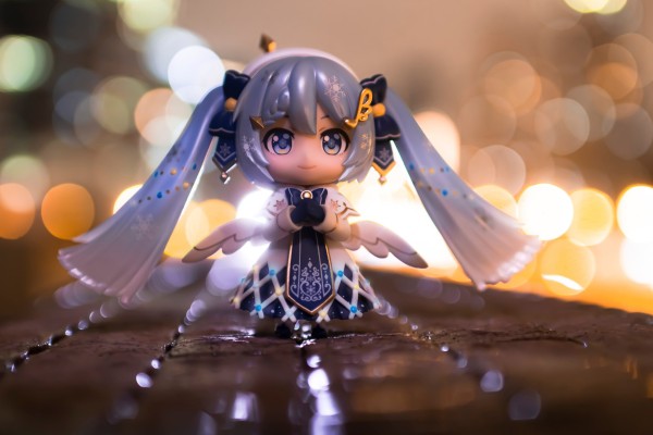 粘土人#1539 VOCALOID 初音未来 雪未来 Glowing Snow