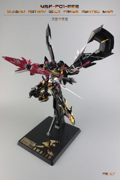 METAL BUILD 机动战士高达SEED Destiny Astray MBF-P01-Re2(AMATU) 异端高达金色机“天”蜜娜 -天空的宣言-